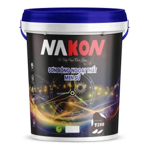 Sơn bóng ngoại thất men sứ - T200